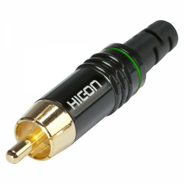 

Разъем RCA (Папа) HIC-ON HI-CM06-GRN, HI-CM06-GRN