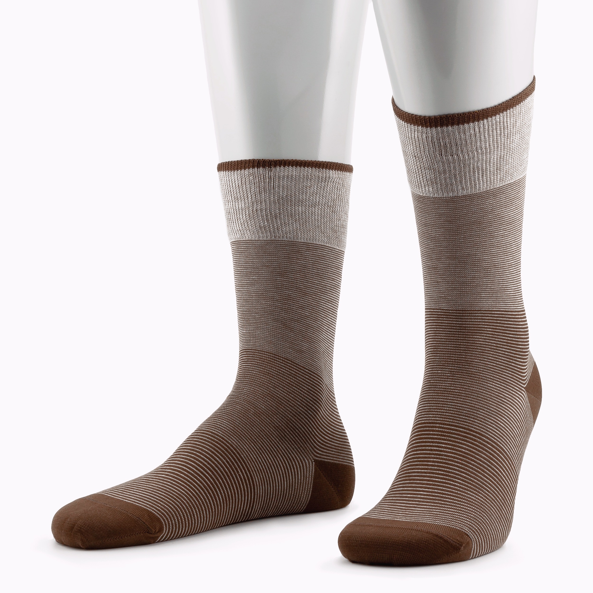 фото Носки мужские grinston socks 17sc4 коричневые 29