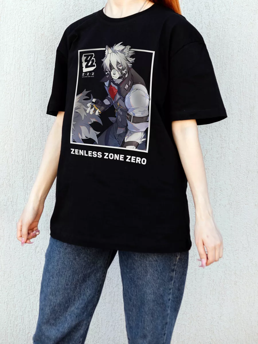

Футболка женская Animania Zenless Zone Zero черная S, Черный, Zenless Zone Zero