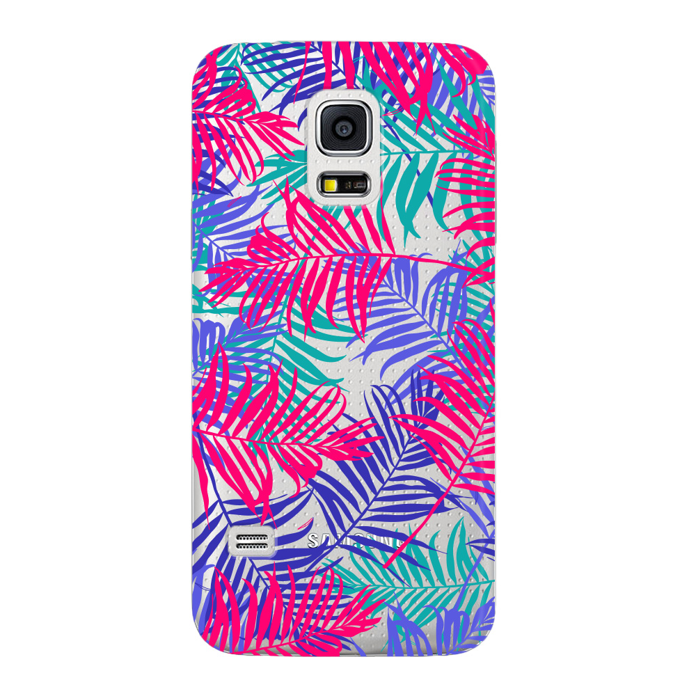 Чехол Deppa Art Case Jungle пальмы для Samsung Galaxy S5 mini защитная пленка 126₽