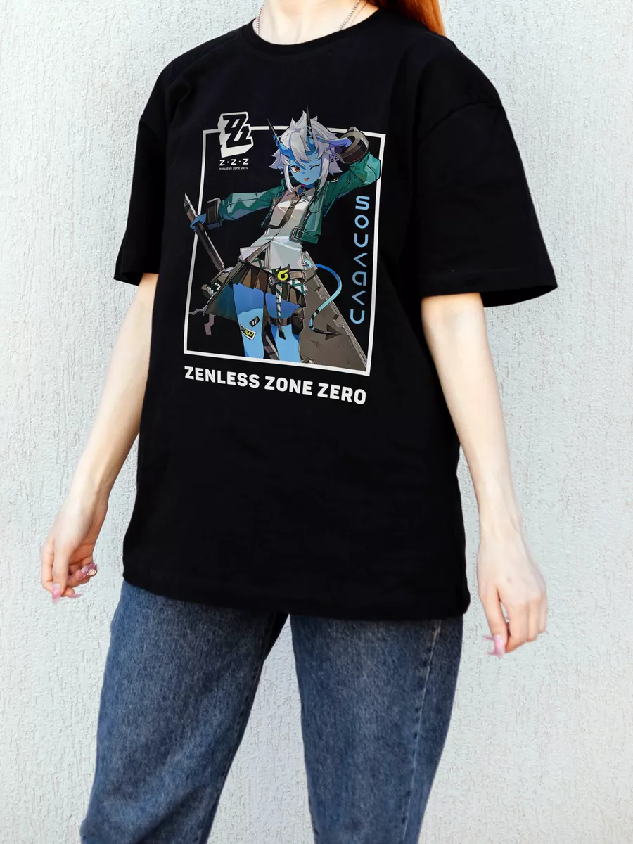

Футболка женская Animania Zenless Zone Zero черная XXL, Черный, Zenless Zone Zero