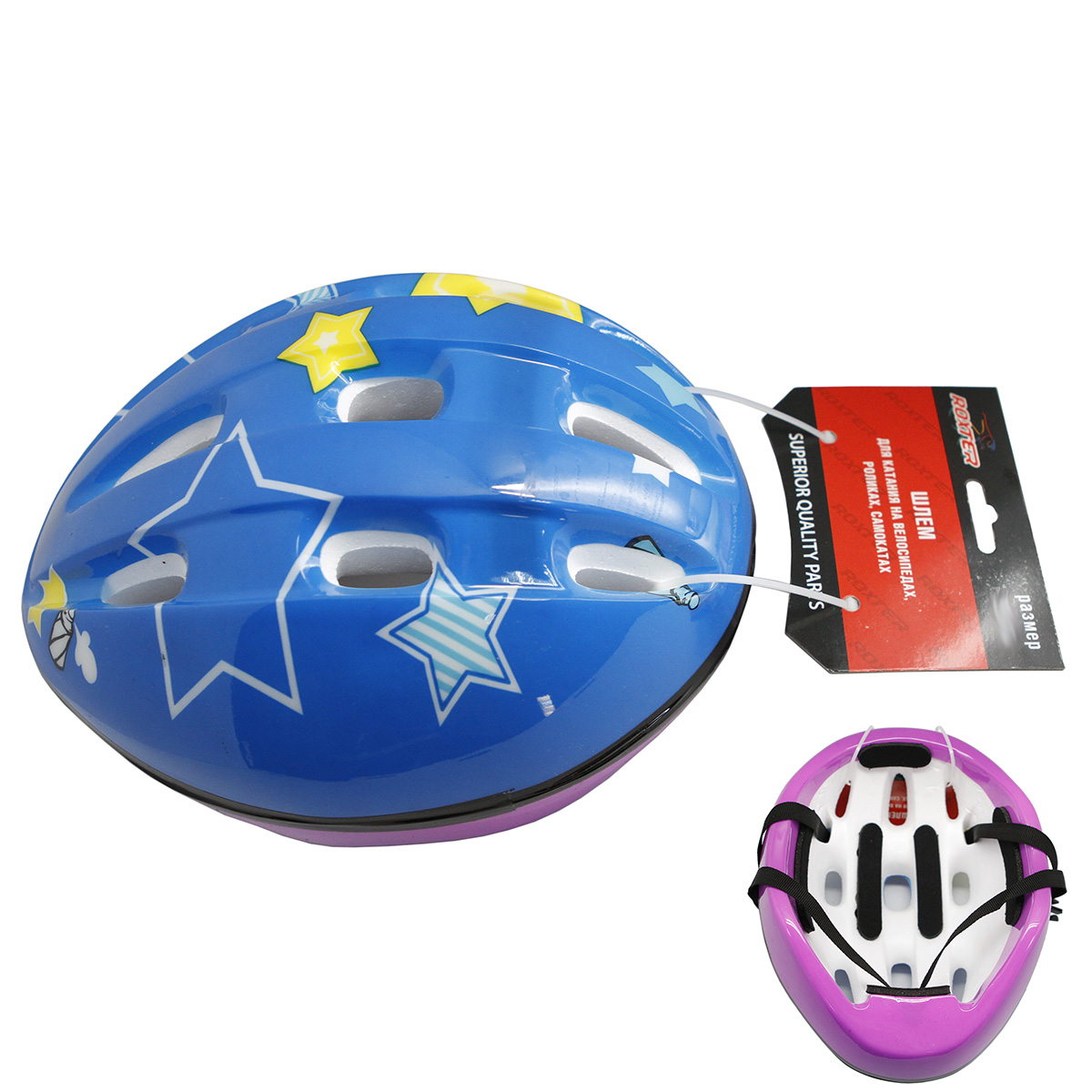 

Шлем Blue р53-55, в торг.уп., Голубой;розовый, Шлем Blue р53-55, в торг.уп.