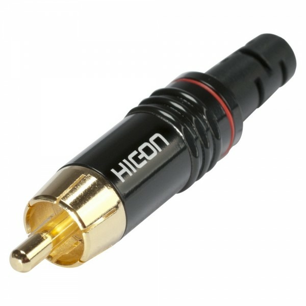

Разъем RCA (Папа) HIC-ON HI-CM06-RED, HI-CM06-RED