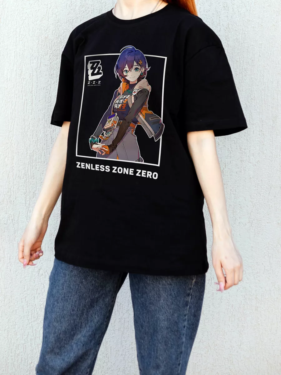 

Футболка женская Animania Zenless Zone Zero черная XL, Черный, Zenless Zone Zero