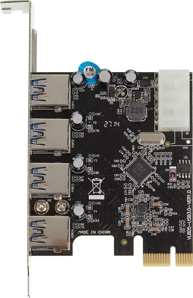 

PCI-E контроллер VIA VL805, VL805