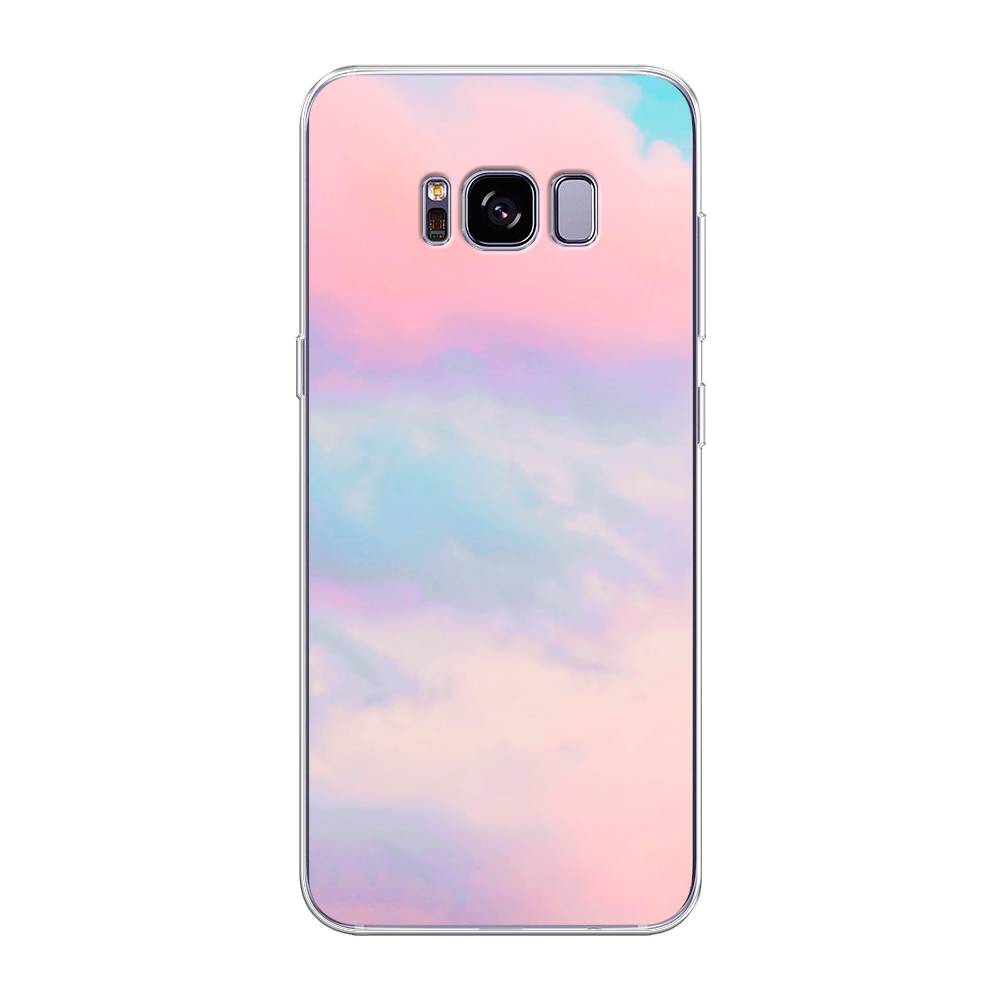 

Чехол Awog на Samsung Galaxy S8 + "Розовые облака", Розовый;фиолетовый, 24850-3
