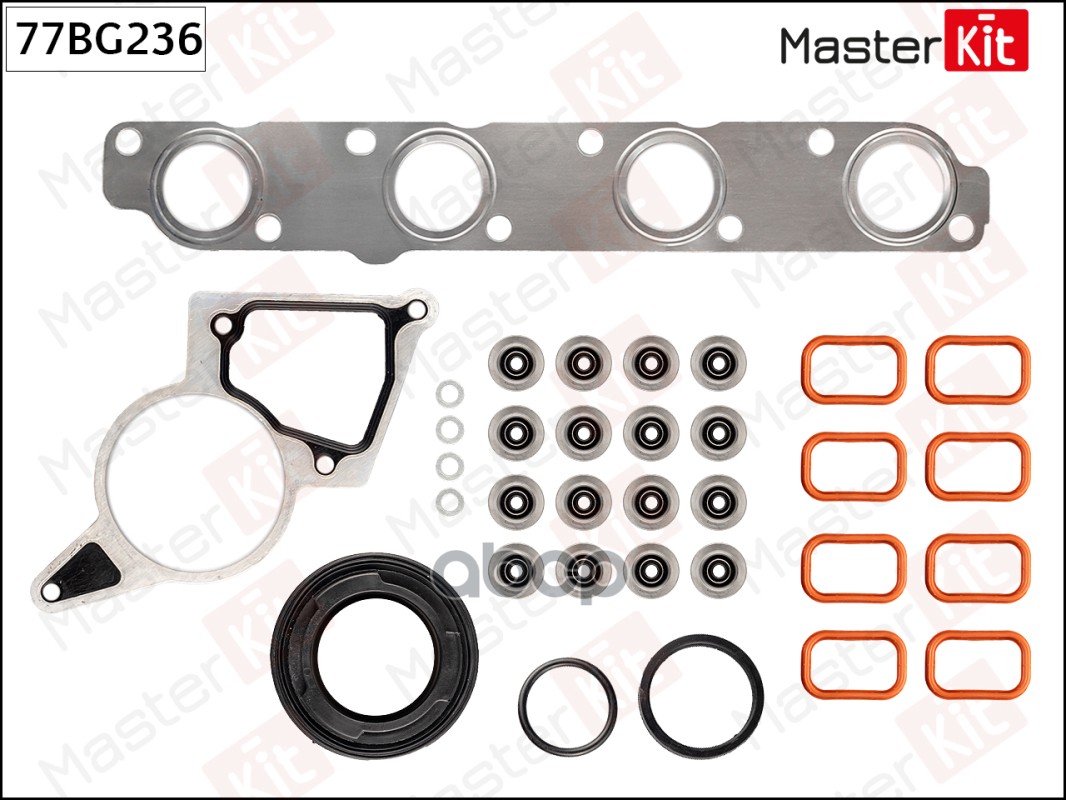 

Комплект прокладок ГБЦ FORD PGFA, QVFA 77BG236 MASTERKIT 77bg236