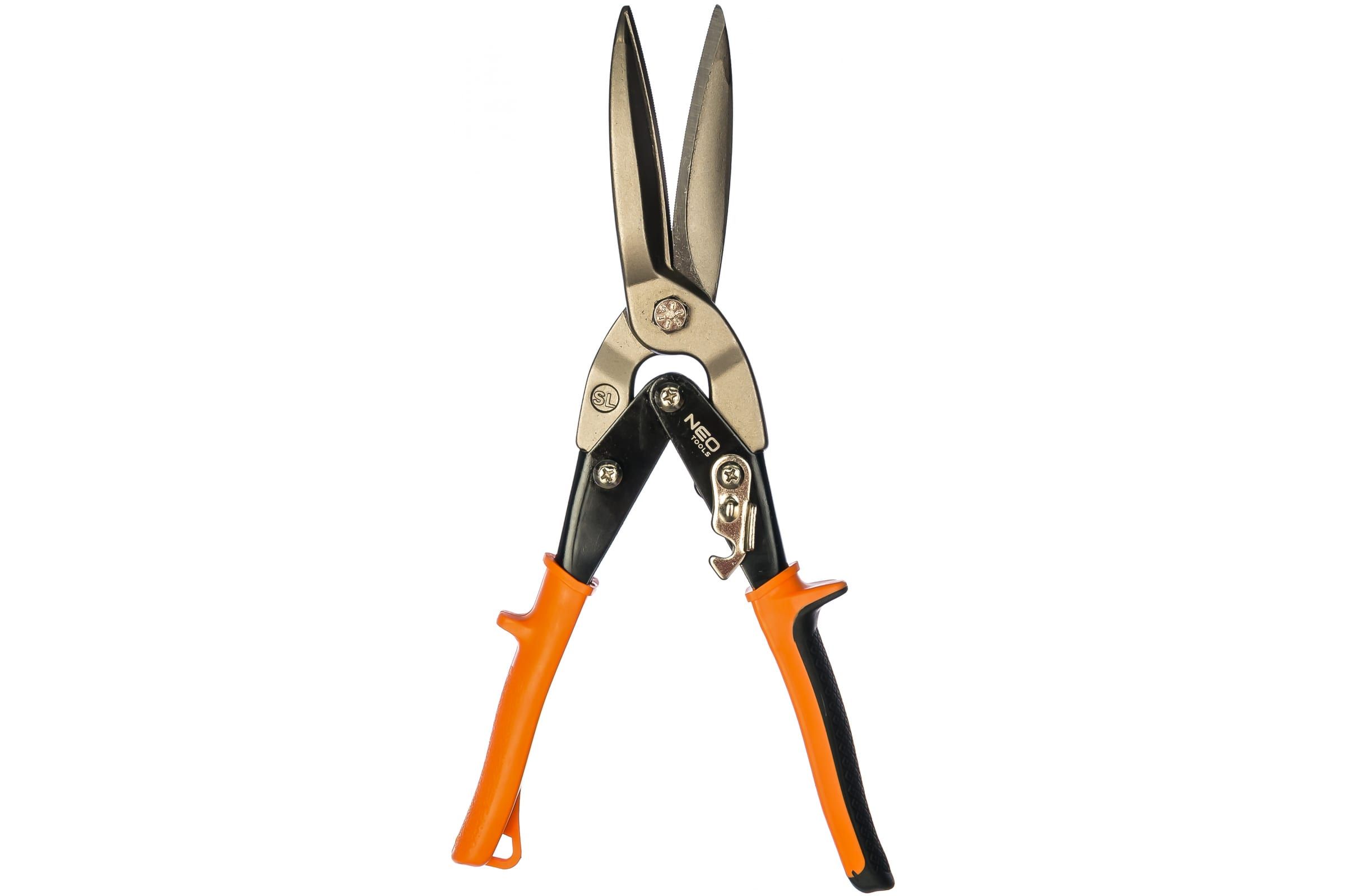 Ножницы по металлу NEO Tools 31-061 удлиненные 290 мм шарнирный ключ для круглых шлицевых гаек top tools