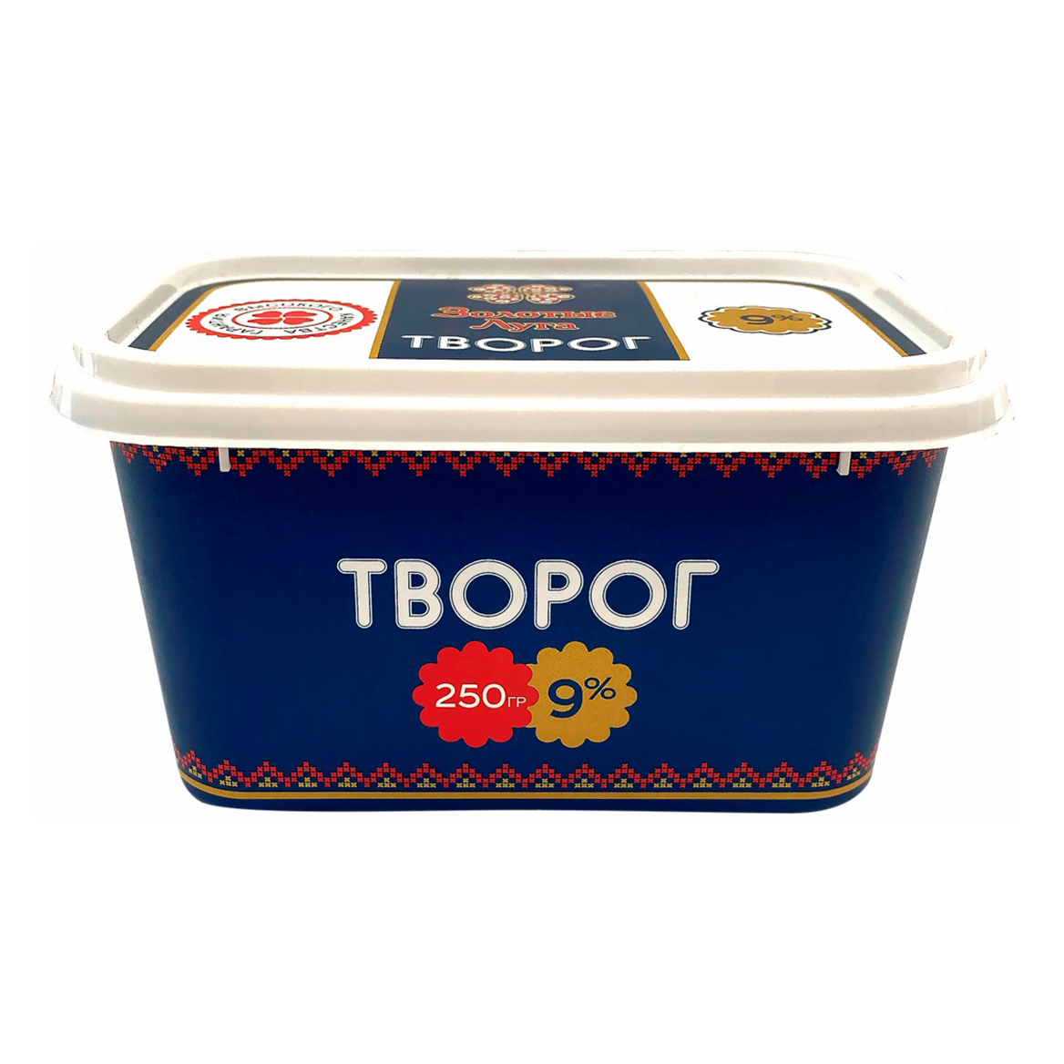 

Творог Золотые Луга 9% бзмж 250 г