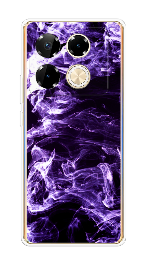 

Чехол на Infinix Note 40 Pro "Фиолетовый дым", Фиолетовый;белый;черный, 3105750-1