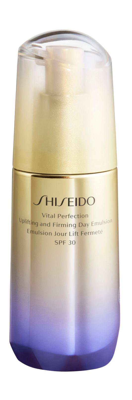 фото Эмульсия для лица shiseido vital perfection uplifting and firming day emulsion spf30 75 мл