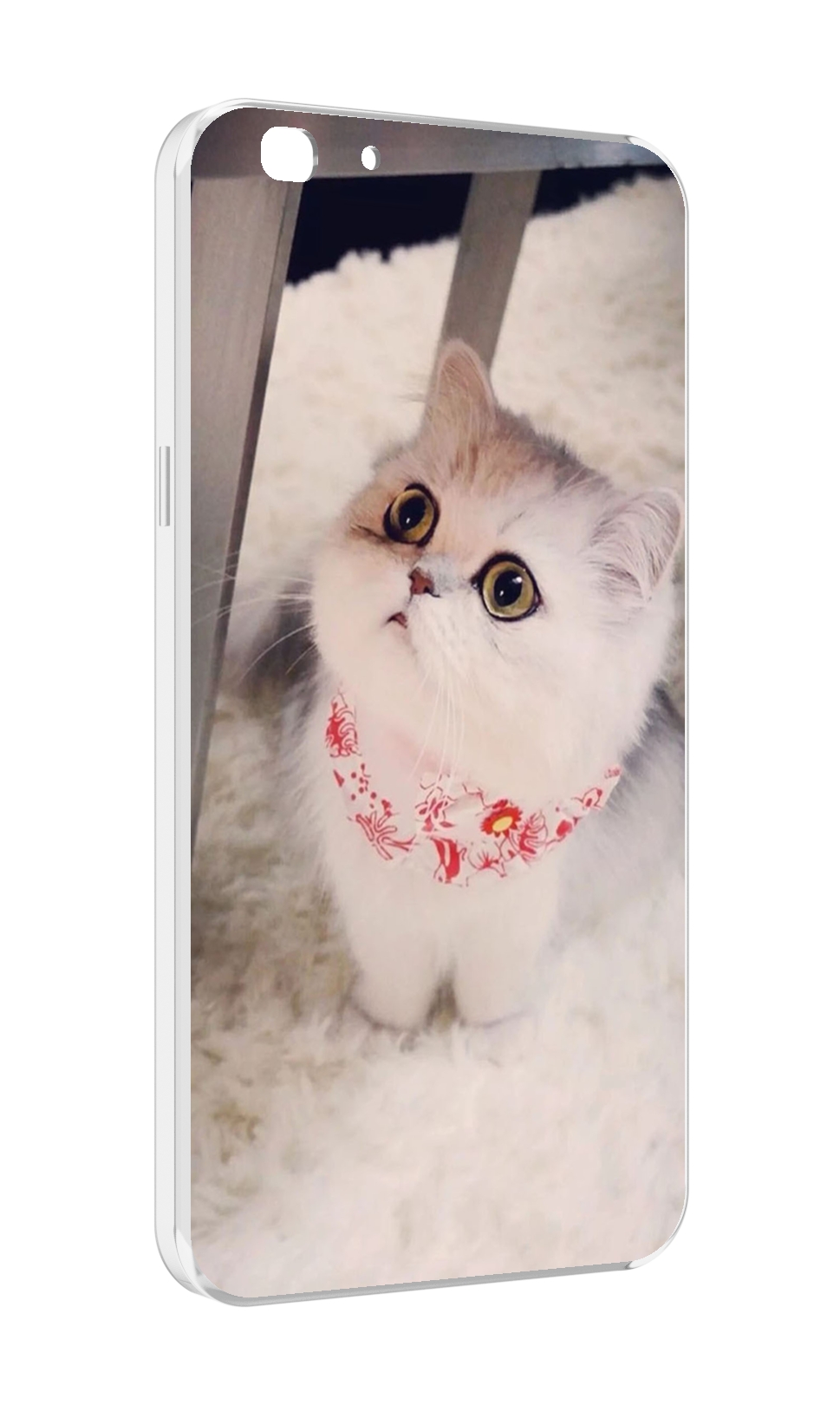 

Чехол MyPads Котеночек женский для Oppo A77/F3 (2017 год), Прозрачный, Tocco