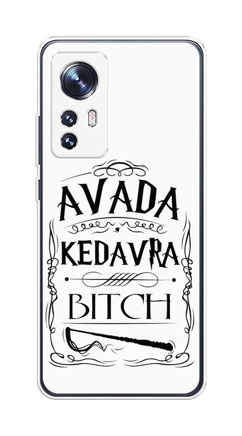 

Чехол на Xiaomi 12"Avada kedavra bitch", Белый;серый;черный, 312950-6