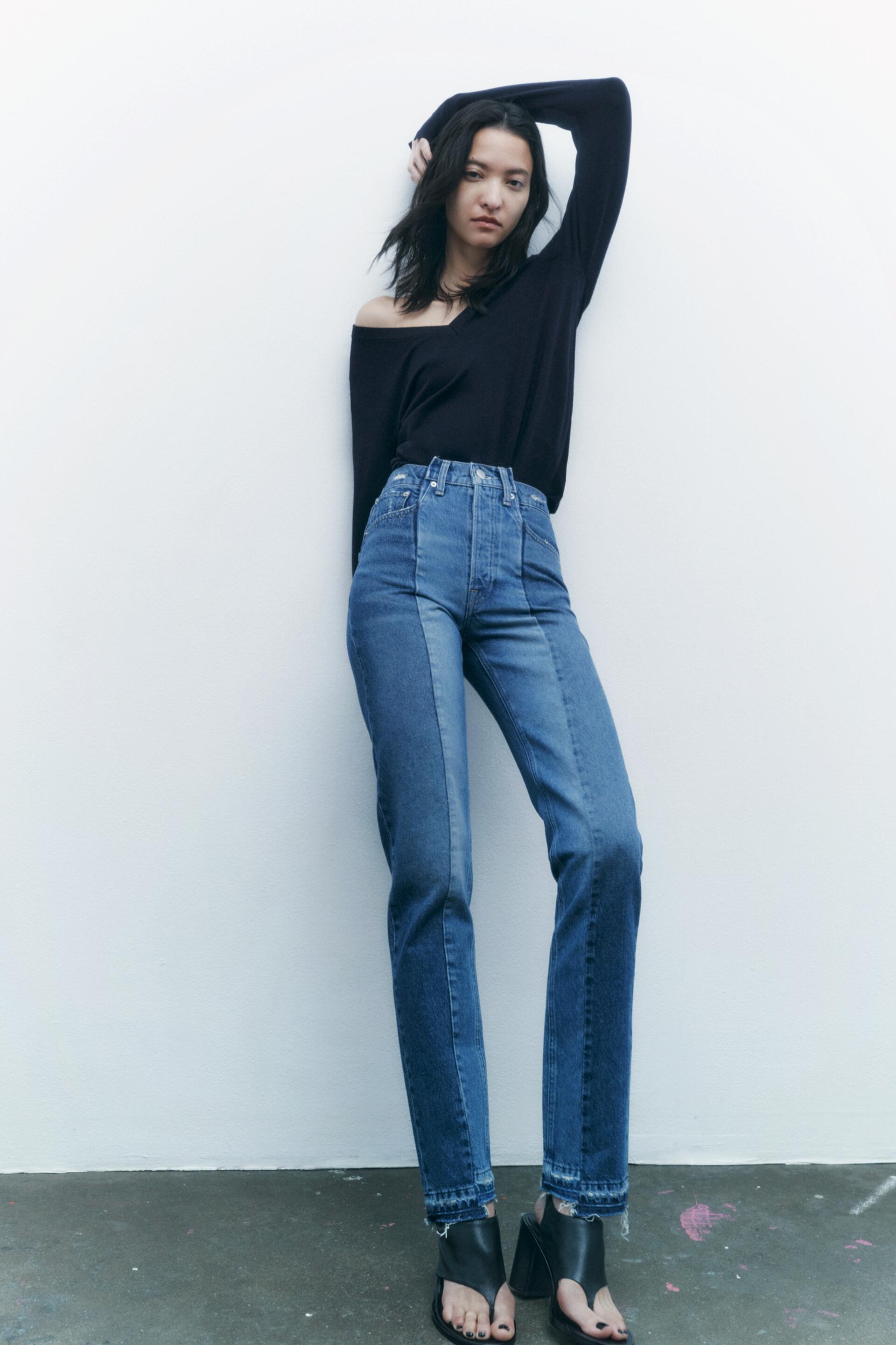 

Джинсы женские ZARA 09863058 синие 44 EU (доставка из-за рубежа), 09863058