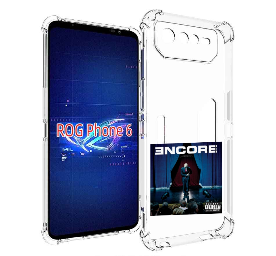 

Чехол MyPads ENCORE для Asus ROG Phone 6, Прозрачный, Tocco