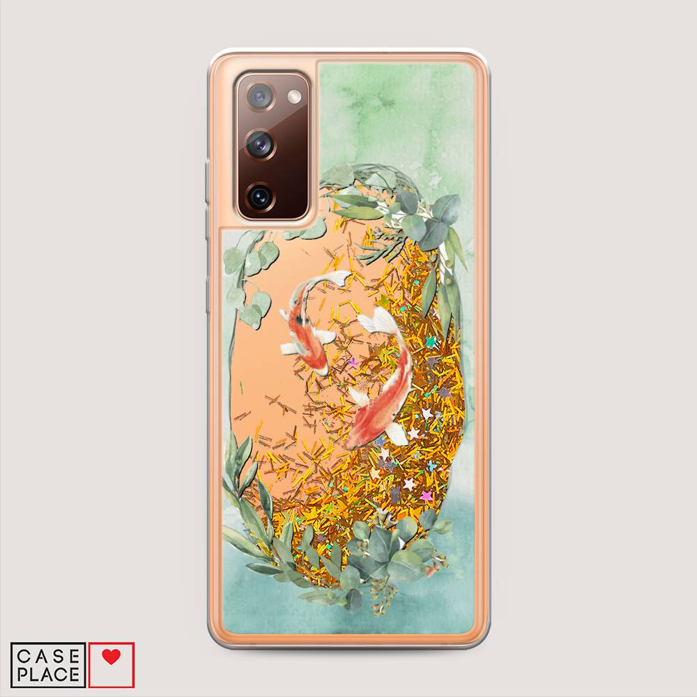 

Чехол Awog на Samsung Galaxy S20 FE / Самсунг S20 FE "Две золотые рыбки", 2101390-1