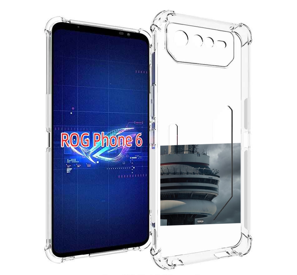 

Чехол MyPads Drake - Views для Asus ROG Phone 6, Прозрачный, Tocco