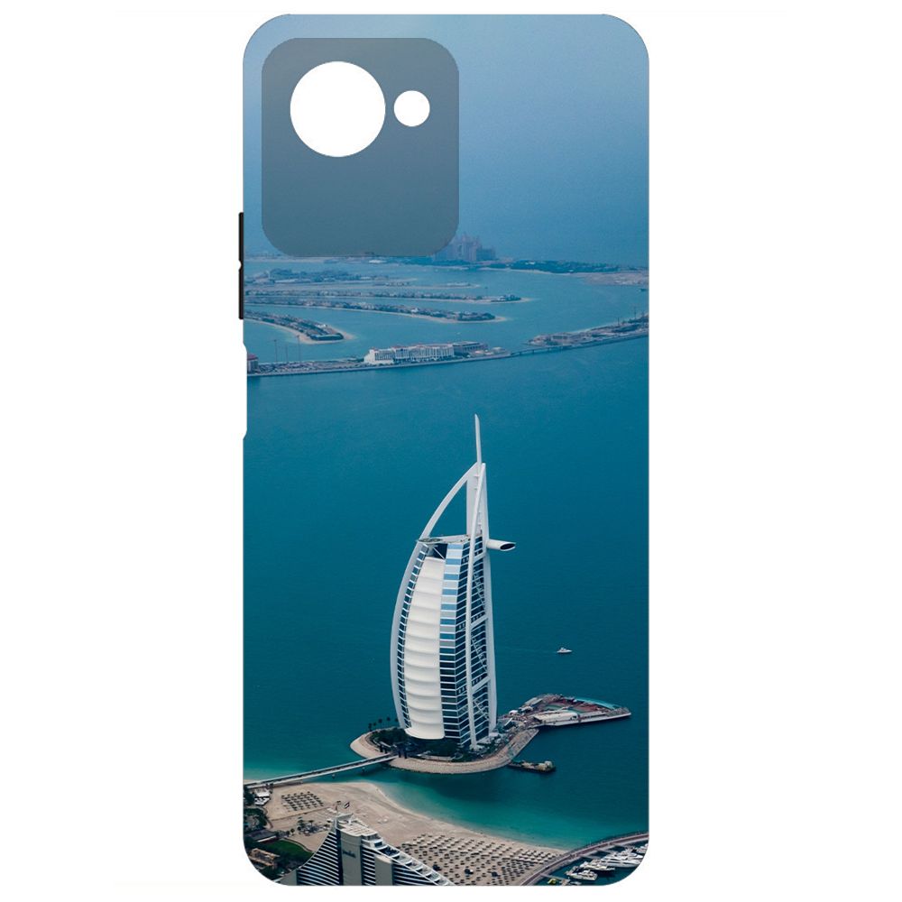 

Чехол-накладка Krutoff Soft Case ОАЭ, Бурдж-эль-Араб для Realme C30s черный
