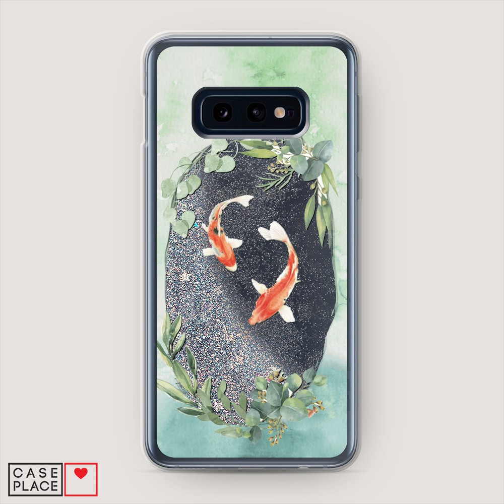 

Чехол Awog на Samsung Galaxy S10E "Две золотые рыбки", Разноцветный, 27291-1
