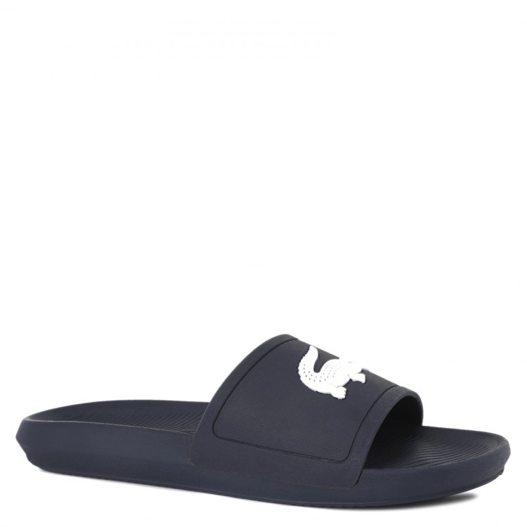 

Шлепанцы мужские Lacoste CMA0018 CROCO SLIDE 119 1 синие 47 EU, CMA0018 CROCO SLIDE 119 1
