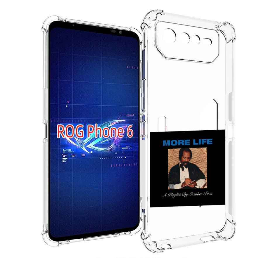 

Чехол MyPads Drake - More Life для Asus ROG Phone 6, Прозрачный, Tocco