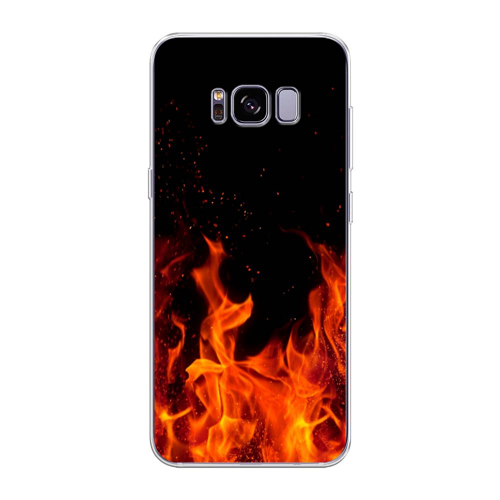 

Чехол Awog на Samsung Galaxy S8 + "Все в огне", Оранжевый;черный, 24850-4