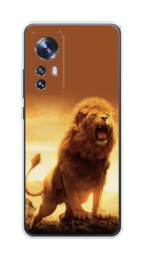 

Чехол на Xiaomi 12"Львиный рык", Коричневый;желтый;оранжевый, 312950-1
