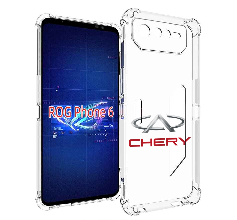 

Чехол MyPads Chery-3 мужской для Asus ROG Phone 6, Прозрачный, Tocco