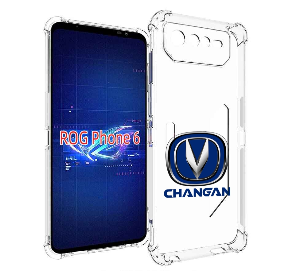 

Чехол MyPads Changan мужской для Asus ROG Phone 6, Прозрачный, Tocco
