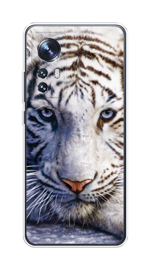 

Чехол на Xiaomi 12"Бенгальский тигр", Коричневый;белый, 312950-1