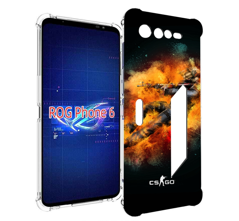 

Чехол MyPads CS-go-Контр-террорист мужской для Asus ROG Phone 6, Прозрачный, Tocco