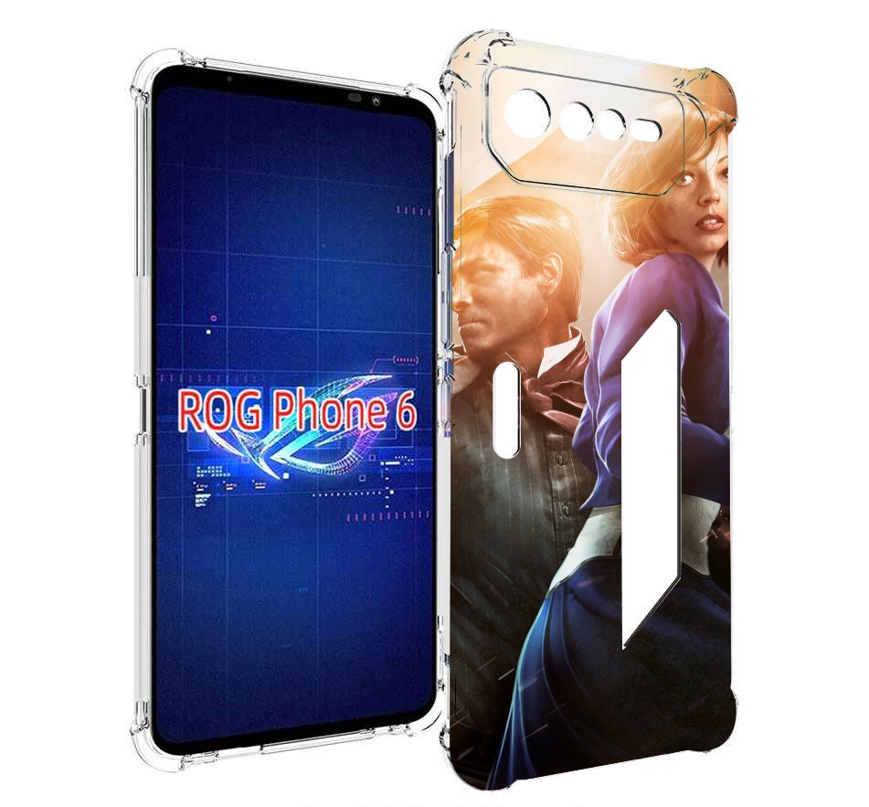 

Чехол MyPads Bioshock Infinite для Asus ROG Phone 6, Прозрачный, Tocco