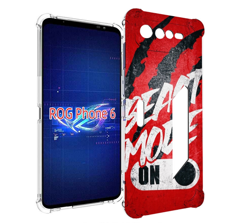 

Чехол MyPads BEAST inside You для Asus ROG Phone 6, Прозрачный, Tocco