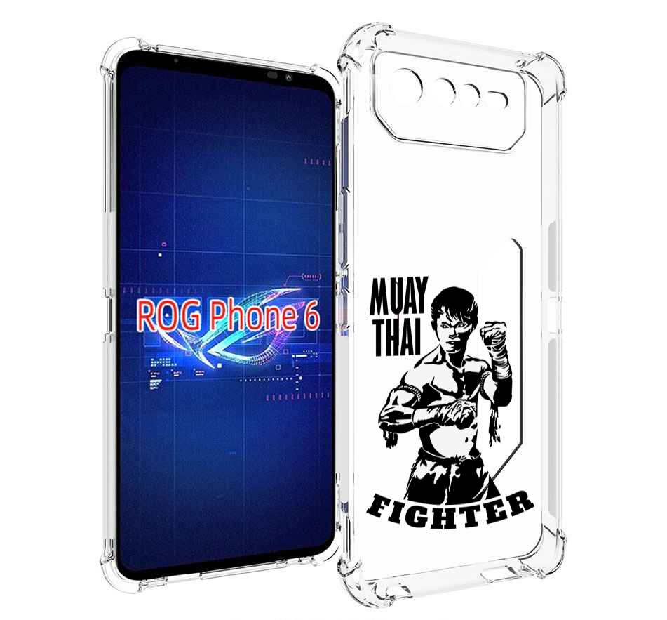 

Чехол MyPads Единоборства муайтай для Asus ROG Phone 6, Прозрачный, Tocco
