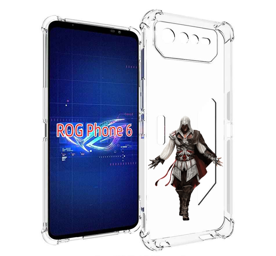 

Чехол MyPads Assassin's-Creed мужской для Asus ROG Phone 6, Прозрачный, Tocco