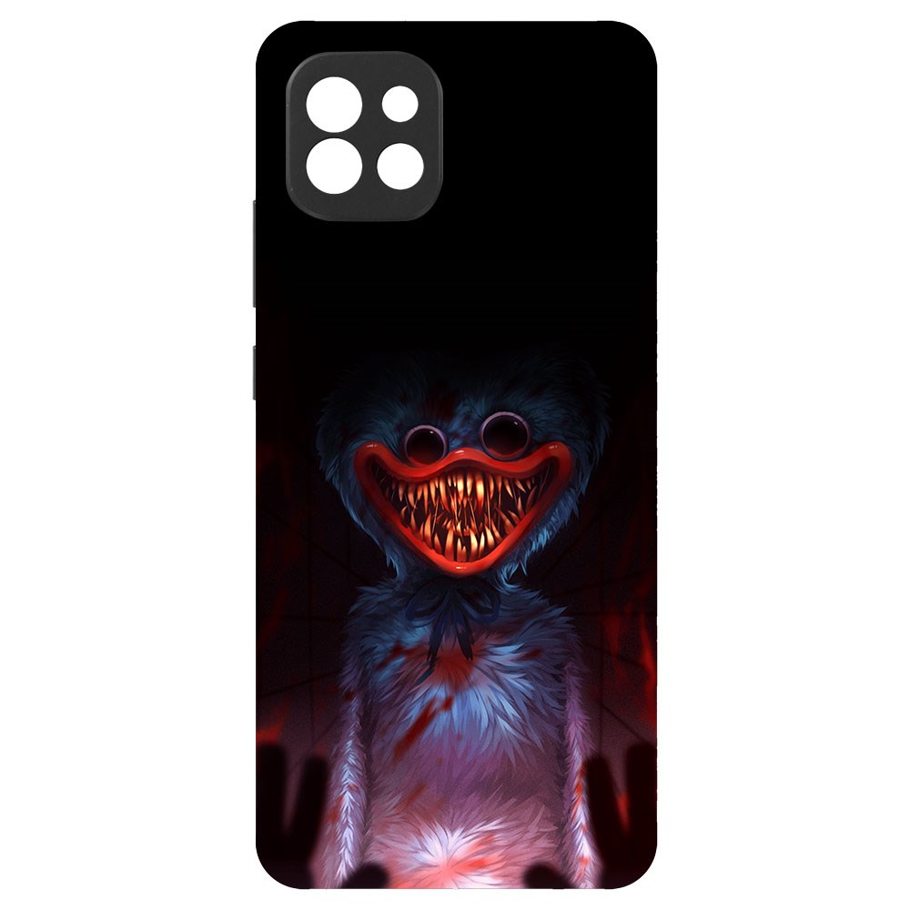 

Чехол софт кейс Атака Хаги Ваги для Samsung Galaxy A03 (A035) черный