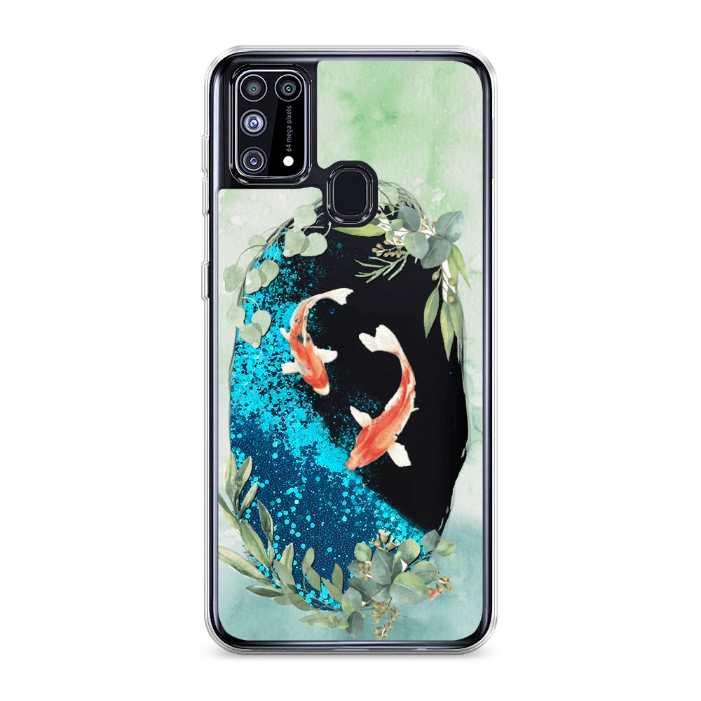 

Чехол Awog на Samsung Galaxy M31 / Самсунг M31 "Две золотые рыбки", 2100793-1