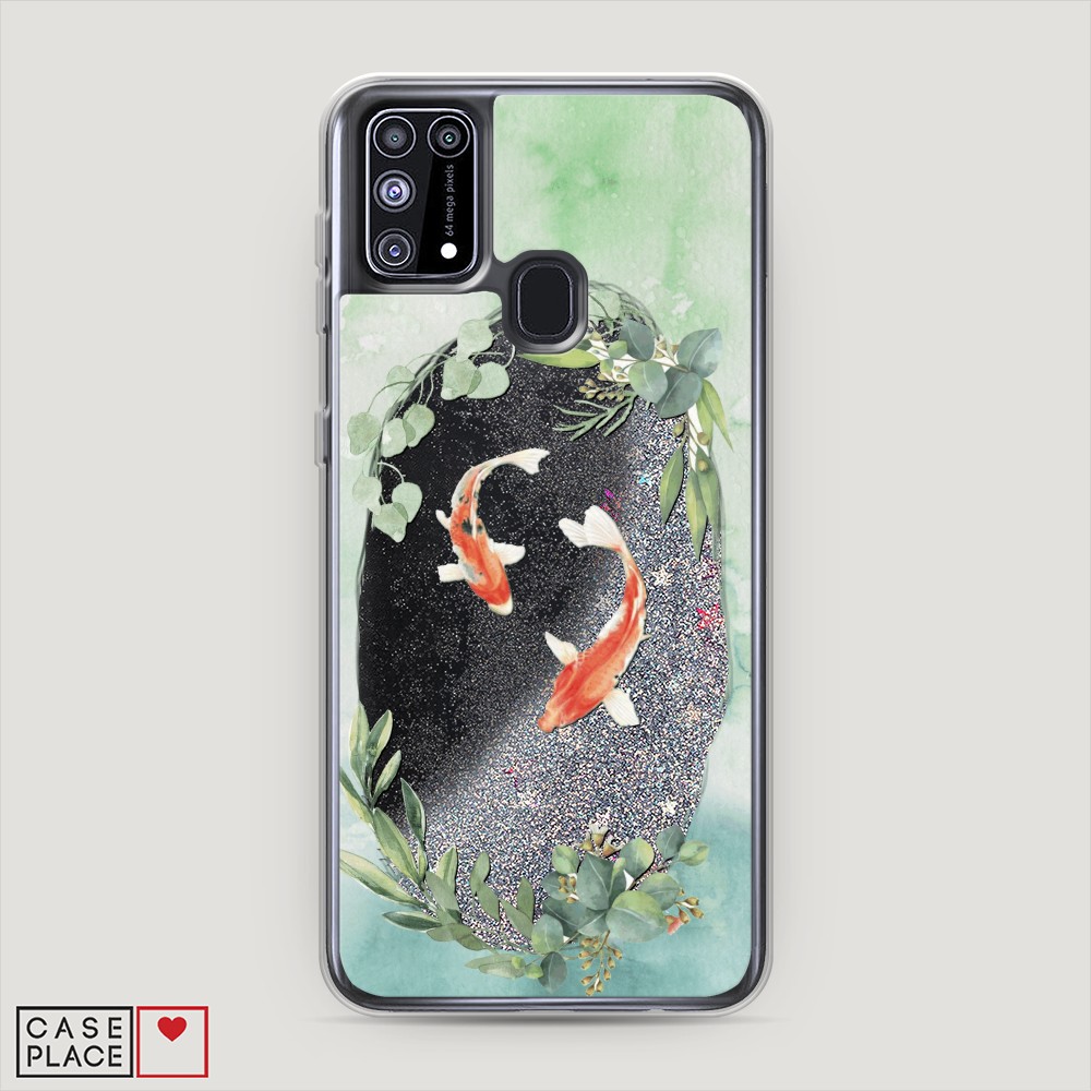 

Чехол Awog на Samsung Galaxy M31 / Самсунг M31 "Две золотые рыбки", Разноцветный, 2100791-1