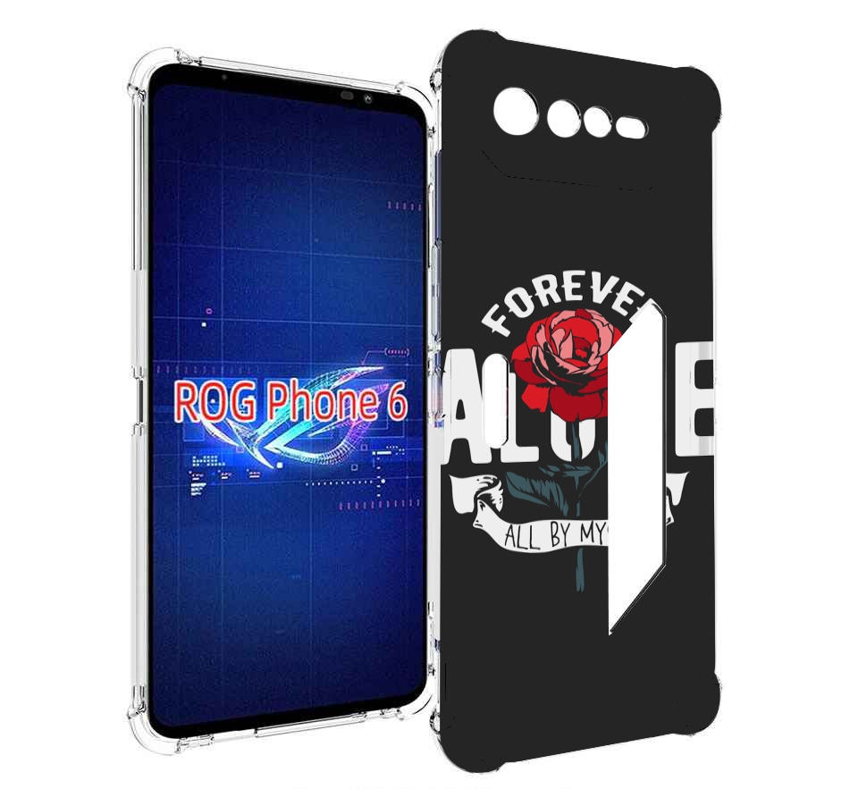 

Чехол MyPads Alone для Asus ROG Phone 6, Прозрачный, Tocco