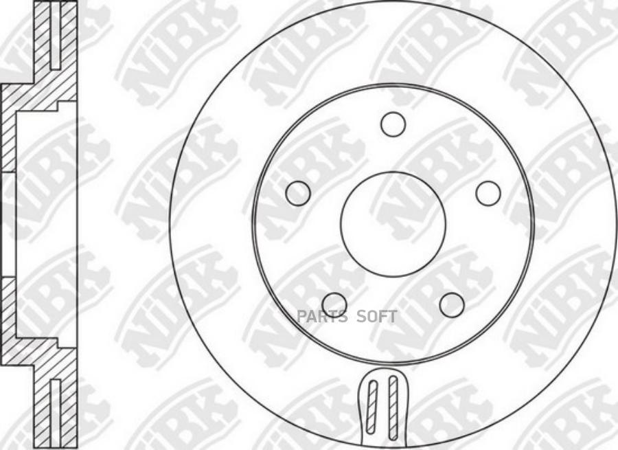 

орм.Пер. Nissan Elgrand 2.5, 3.5 02=>, Presage 2.5 03-09, Quest 3.5 03-09 NiBK арт. RN1585