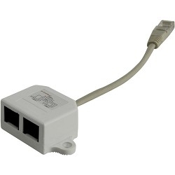 

5bites LY-SB26B-A Разветвитель (сплиттер) 1*RJ45 T568A/T568B -> 2*RJ45 10/100 BASE-T, LY-SB26B