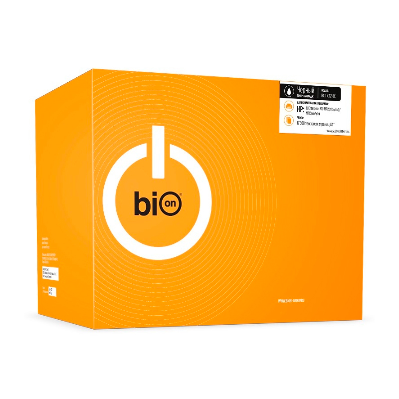 

Картридж для лазерного принтера Bion CF214X черный, совместимый, CF214X