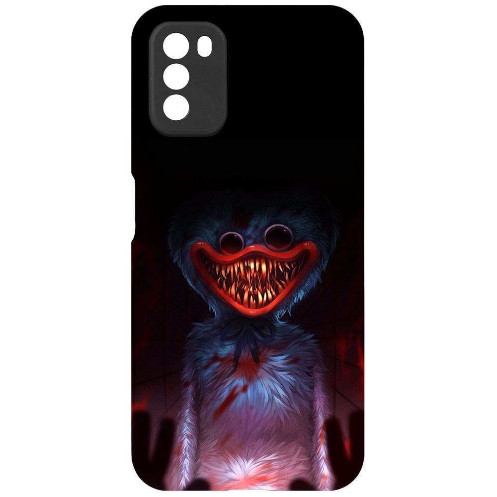 

Чехол софт кейс Атака Хаги Ваги для Xiaomi Poco M3 черный