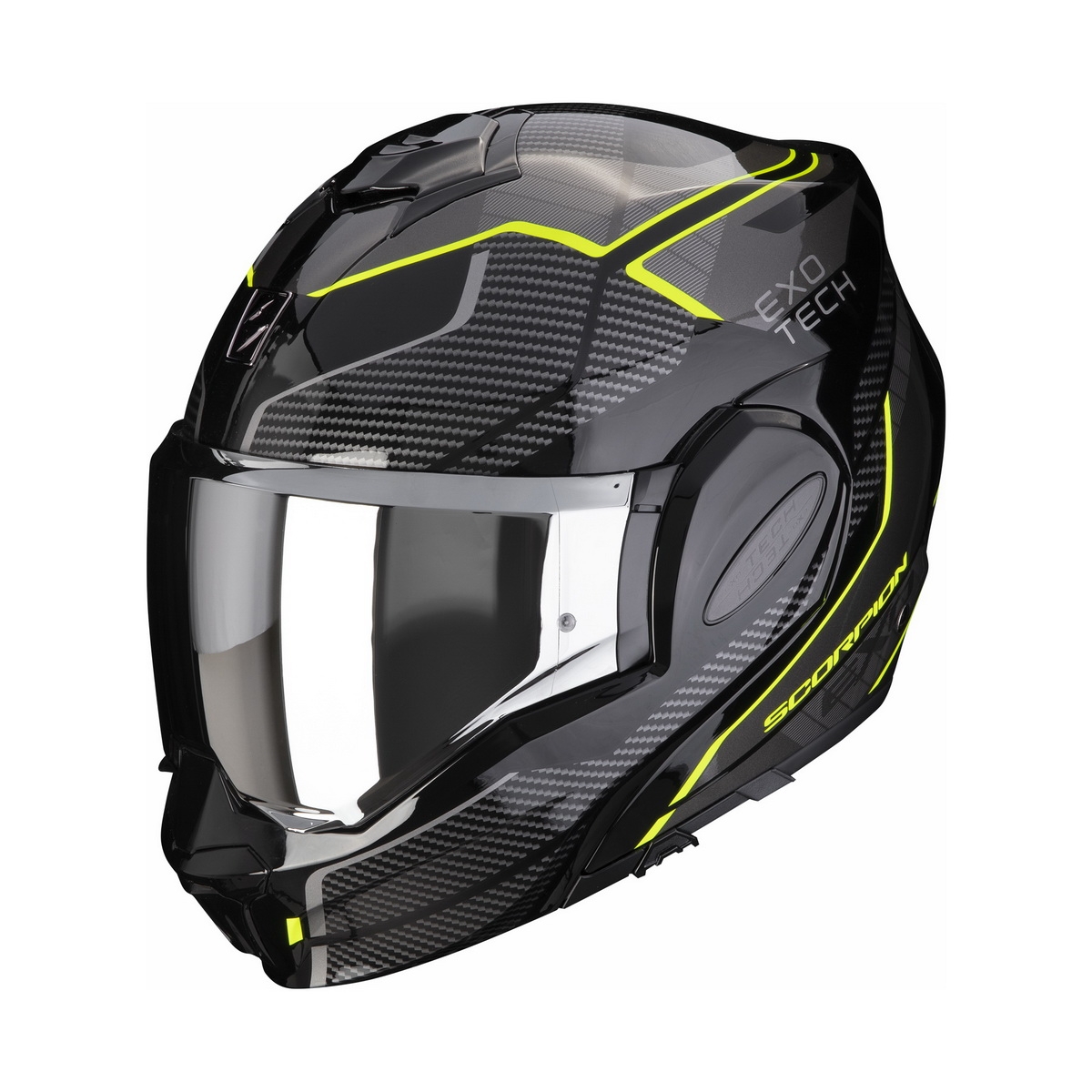 

Мотошлем SCORPION EXO-TECH EVO ANIMO, Черный, EXO-TECH