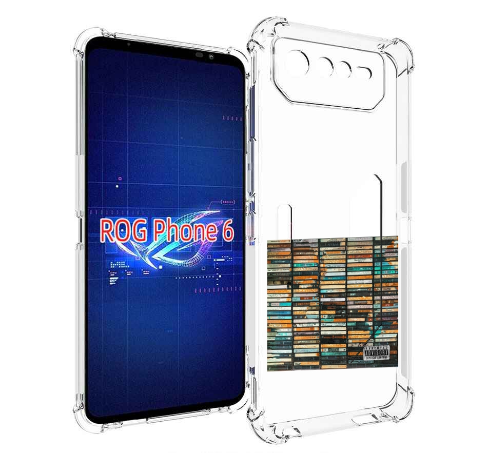 

Чехол MyPads 2004 Скриптонит для Asus ROG Phone 6, Прозрачный, Tocco