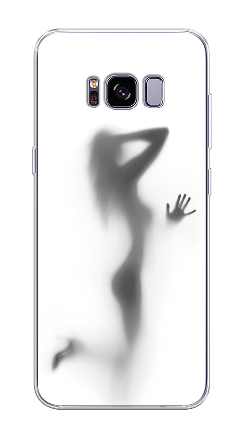 

Чехол Awog на Samsung Galaxy S8 + "Стекло в душе", Белый;серый;черный, 24850-7