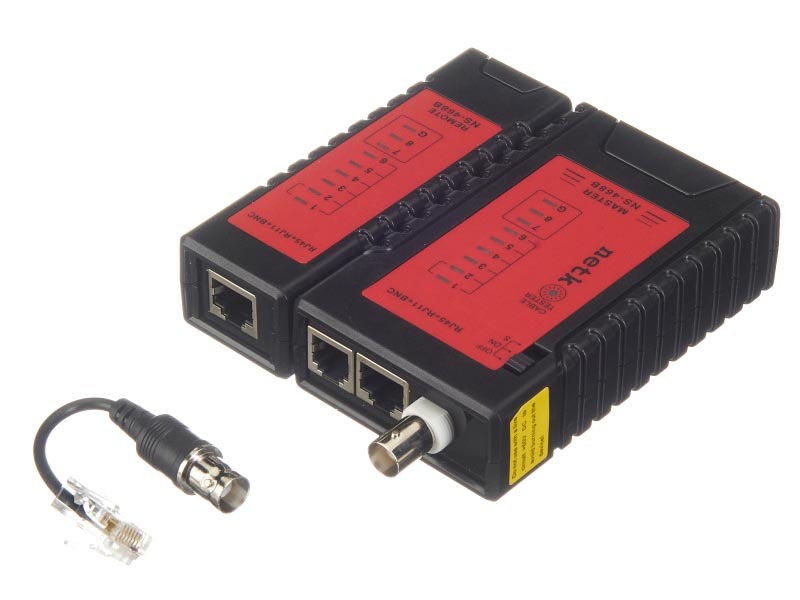 

Noname Кабельный тестер RJ45, RJ11, RJ12, BNC (NS 468Bv1)