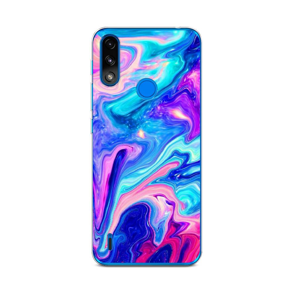 

Чехол Awog на Lenovo K13 / Леново K13 "Потеки краски", Розовый, 113050-10
