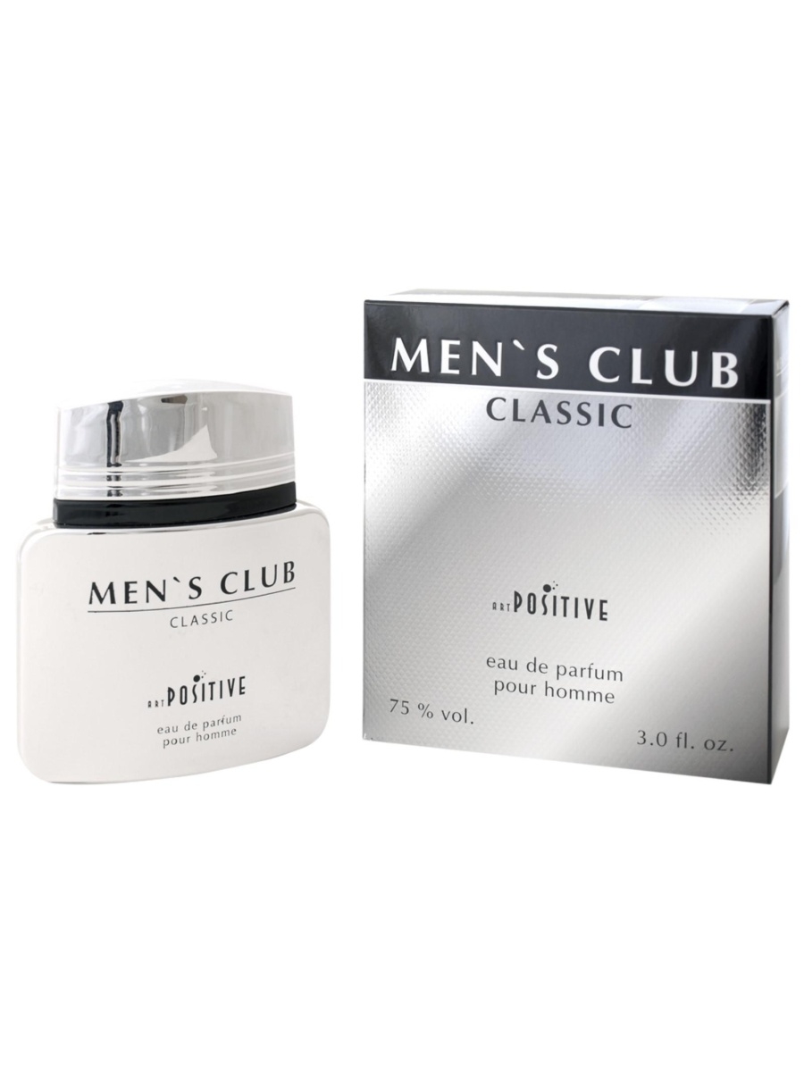 Парфюмерная вода мужская Positive, Men's Club Classic 90 мл