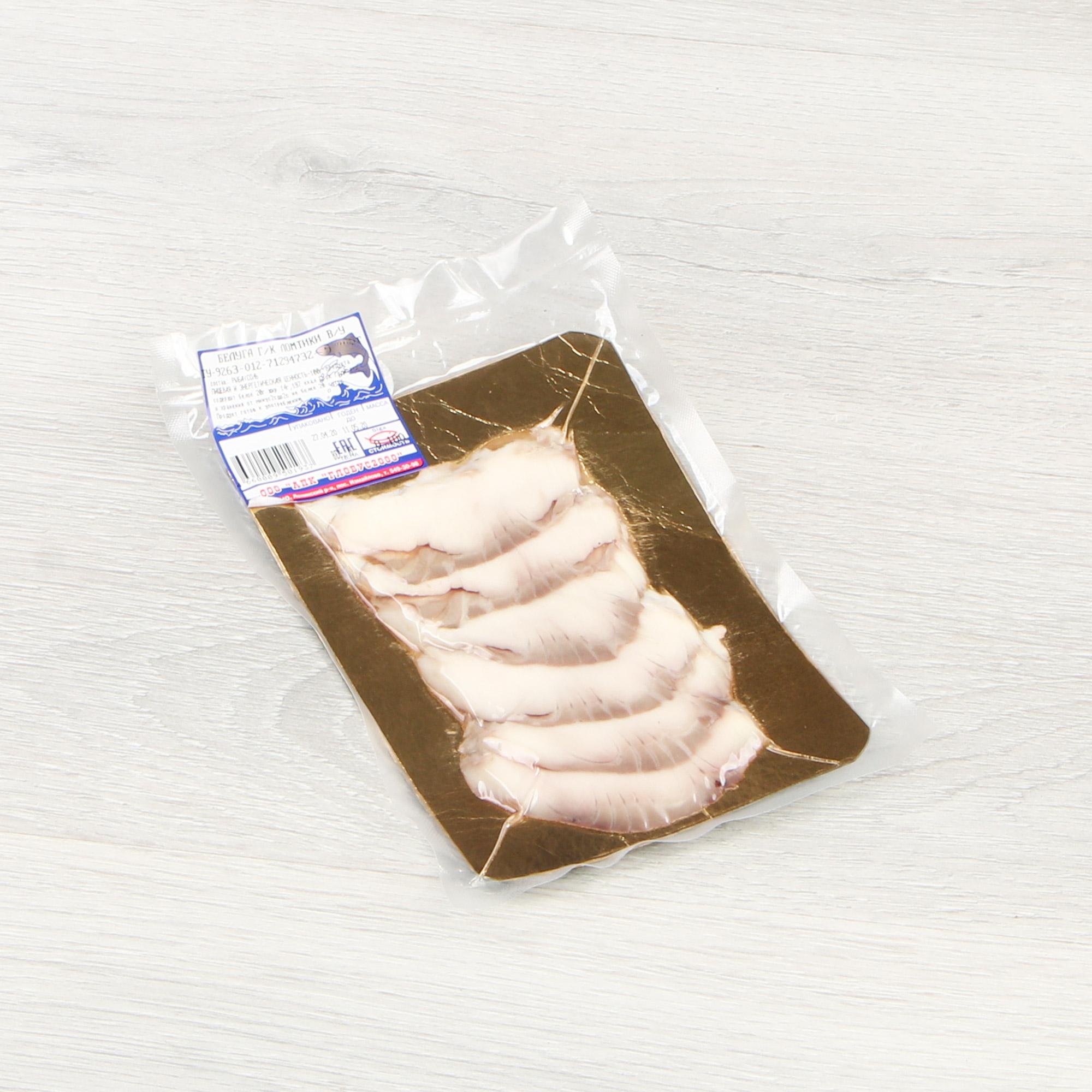

Белуга Siga горячего копчения кусочки 100 г
